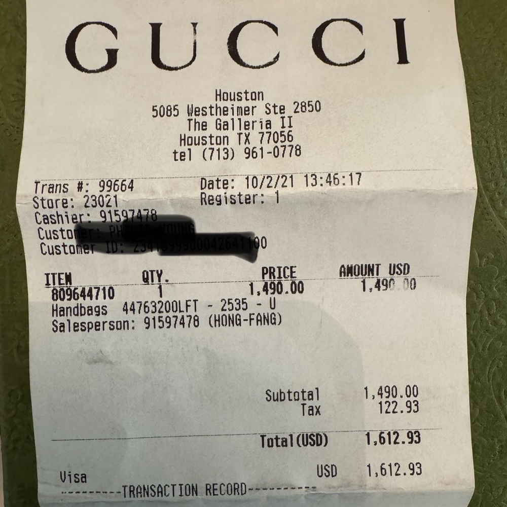 Authentic Gucci Marmont Brown - Picture 14 of 14